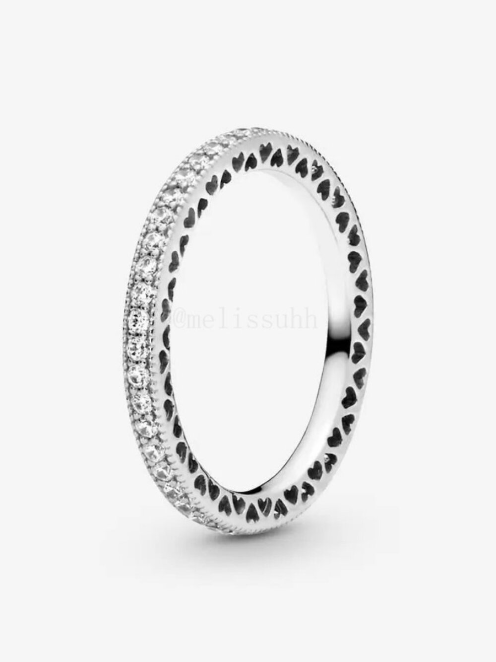 Pandora Sparkle & Hearts Ring